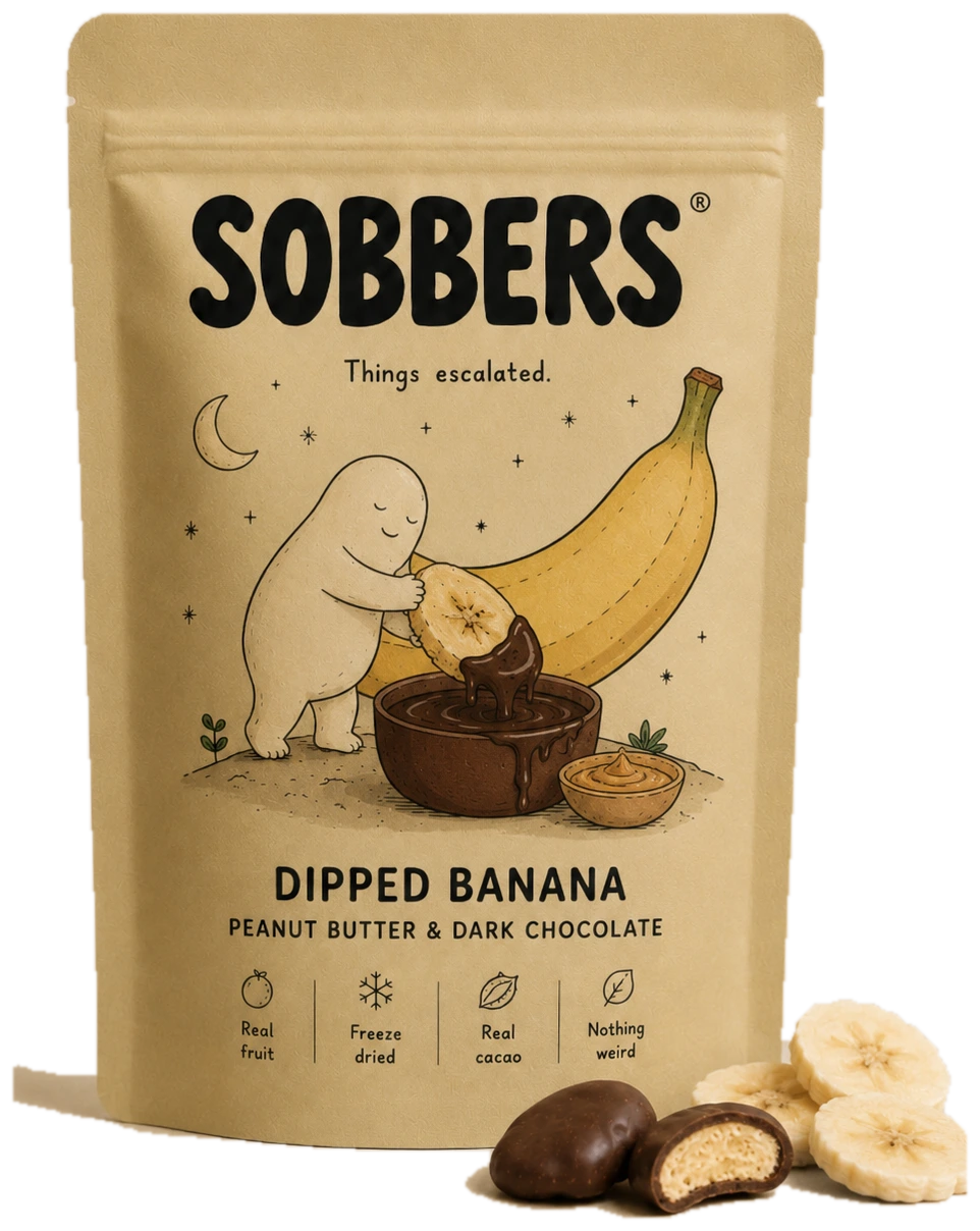 Sobbers Dipped Banana