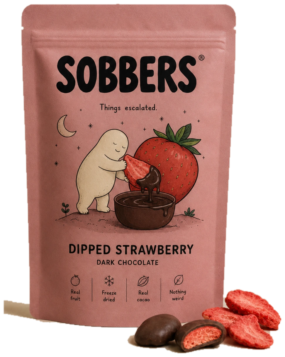 Sobbers Dipped Strawberry